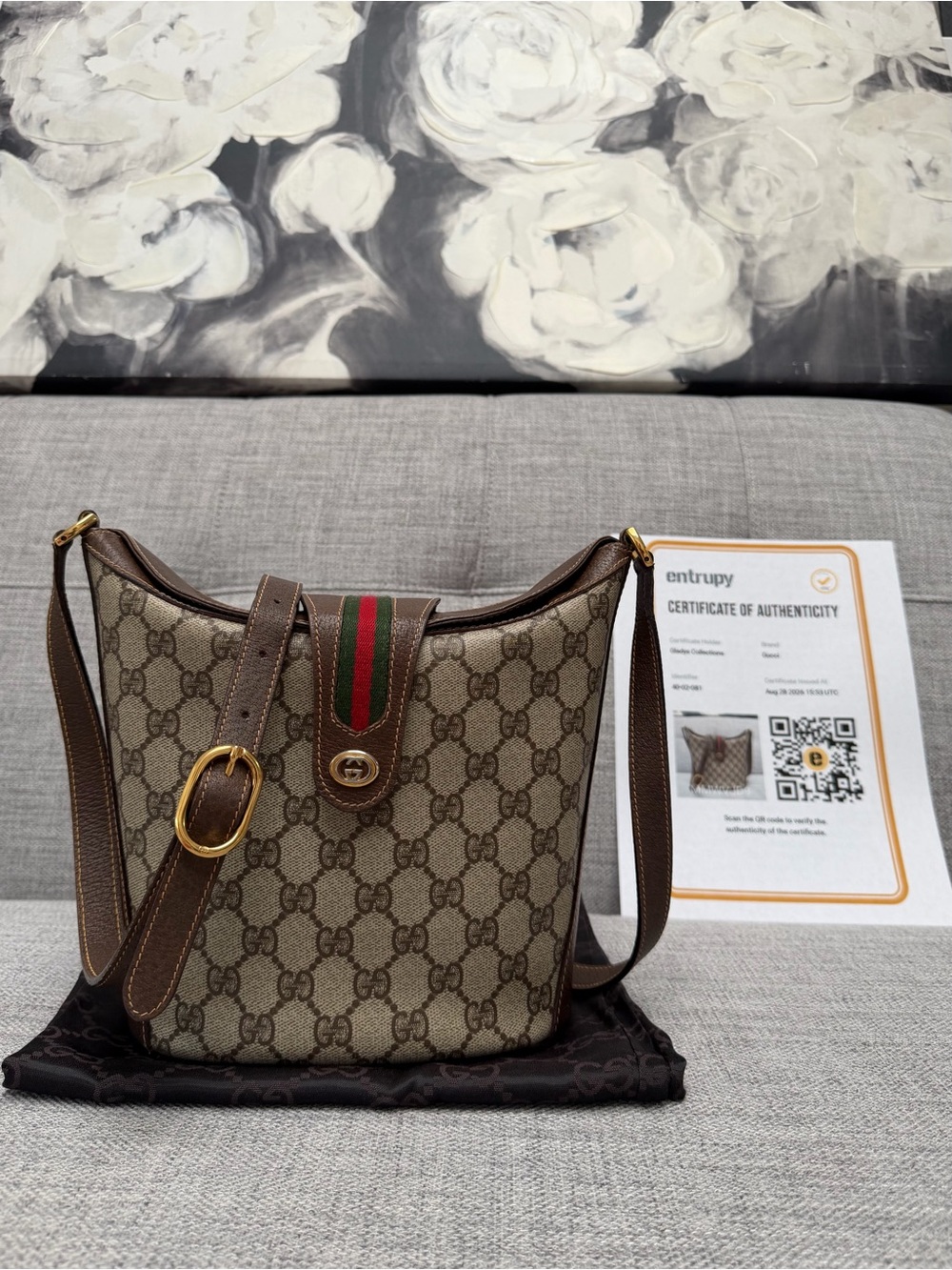✨Authentic Gucci Ophidia Bucket Bag with Certificate of Authenticity✨